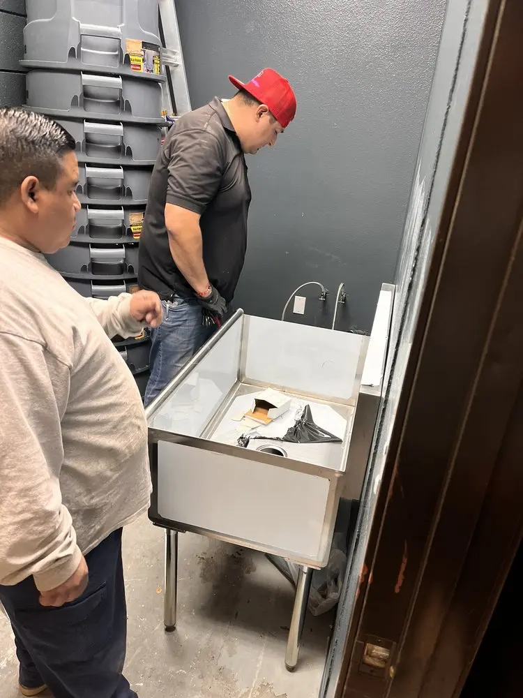 Commercial plumbing and sink installation in Fontana Village